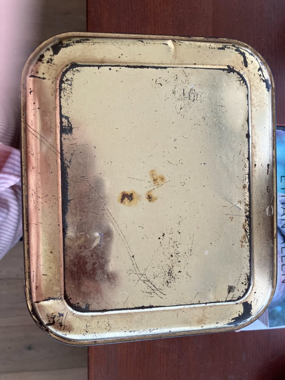 Antique Tea Container - Picture 5 of 7
